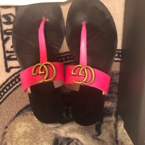 Gucci Marmont T-strap sandal